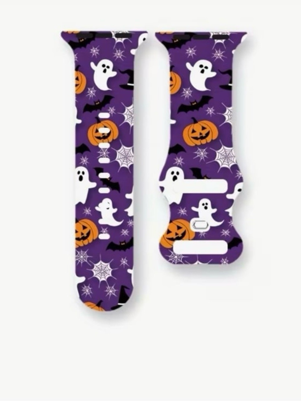 Halloween-Themed Purple Silicone Smart Watch Strap Band 38mm
~NEW~